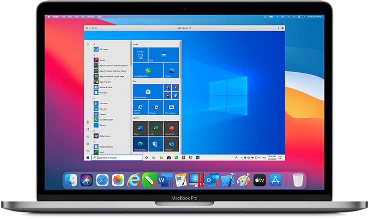 mac on windows emulator